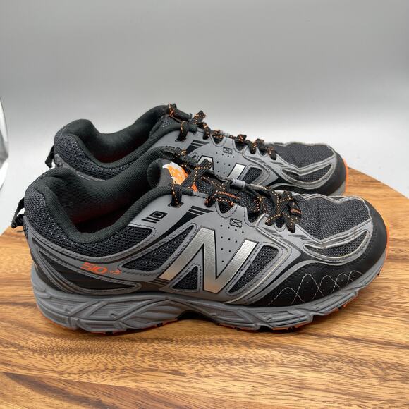 New Balance 510 v3 Shoes Mens Size 10 4E All Terrain Trail Running Black Gray - Picture 1 of 8